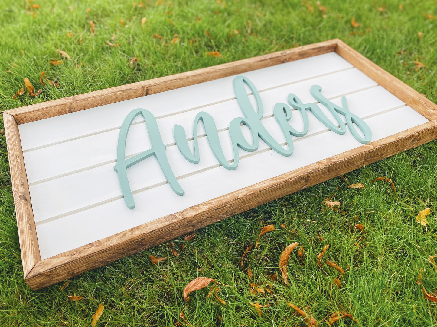 Nursery Name Sign