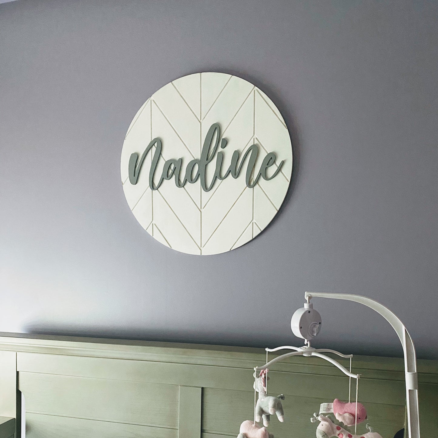 Nursery Name Sign